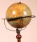 Globe Terrestre sur Pied de Bibliothèque Terrestre de J. Forest Paris, 19ème Siècle 16