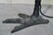 Portalampada Heron in bronzo nello stile di Anthony Redmile, anni '50, Immagine 7