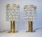 Crystal Glass Table Lamps from Bakalowits & Söhne, 1960s, Set of 2 1