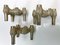 Brutalist Candleholders from Quist, 1970s, Set of 3, Image 3