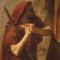 Italienischer Künstler, The Vision of Saint Anthony the Abt, 1860, Öl auf Leinwand 12
