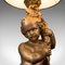 English Ornamental Putto Lamp, 1970s 7