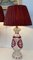 Bohemian Ruby Red Crystal Table Lamp, 1920s 13