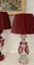 Lampada da tavolo in cristallo rosso rubino di Boemia, anni '20, Immagine 2