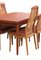 Danish Dining Table in Teak with Double Pull-Out Tops, 1960s, Image 9