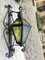 Antique Wrought Iron Lantern Wall Light, Image 2