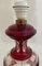 Bohemian Ruby Red Crystal Table Lamp, 1920s, Image 4