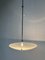 Lámpara colgante modelo Lenticchia de vidrio y aluminio de Franco Raggi para Fontana Arte, años 80, Imagen 8