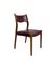 Italian Wood & Skai Dining Chairs, 1950s, Set of 4 4