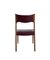 Italian Wood & Skai Dining Chairs, 1950s, Set of 4 6