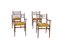 Trieste Dining Chairs by Guglielmo Ulrich for Saffa, Italy, 1960s, Set of 4 1