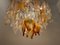 Large Murano Glass Chandelier from AV Mazzega, 1970s 3