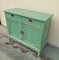 Green Lacquered Container Sideboard, 1890s 3