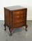 Victorian Figured Walnut Bow-Fronted Chest of Drawers on Queen Anne Legs 4