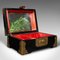 Small Art Deco Decorative Jewellery Box in Chinese Lacquer, 1940s 2