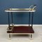 Mid-Century Mahogany Bar Cart Ico and Luisa Parisi for MB Italy, 1960s 1