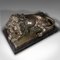 After Barye, figura de león reclinada, años 70, bronce, Imagen 6