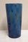 Blue Oral Glass Vase from Kosta Boda, 1980s 1