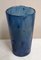 Blue Oral Glass Vase from Kosta Boda, 1980s 2