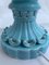 Lámpara de mesa de cerámica con diseño floral de Famous Bondia Manises, años 50, Imagen 5