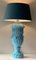 Ceramic Table Lamp in Floral Design by Famous Bondia Manises, 1950s, Image 2