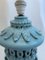 Lámpara de mesa de cerámica con diseño floral de Famous Bondia Manises, años 50, Imagen 9
