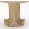 Travertine Dining Table by Carlo Scarpa for Cattelan, Italy, 1970s 6