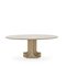 Travertine Dining Table by Carlo Scarpa for Cattelan, Italy, 1970s 10