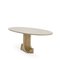 Travertine Dining Table by Carlo Scarpa for Cattelan, Italy, 1970s 2