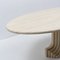 Travertine Dining Table by Carlo Scarpa for Cattelan, Italy, 1970s 8