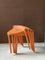 Happy 491 Stools by Cristian Gori for Pedrali, Italy, 1980s, Set of 4 1