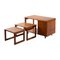 Mid-Century Coffee Table in Teak with Folding Tables and McIntosh Bar Cabinet from McIntosh, Image 2