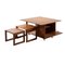 Mid-Century Coffee Table in Teak with Folding Tables and McIntosh Bar Cabinet from McIntosh, Image 1
