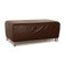 Brown Leather Stool from Koinor Volare, Image 1