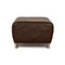 Brown Leather Stool from Koinor Volare 7