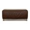 Brown Leather Stool from Koinor Volare, Image 6