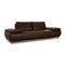 Leather Three Seater Sofa in Brown Sofa from Koinor Volare 8