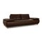 Leather Three Seater Sofa in Brown Sofa from Koinor Volare, Image 8