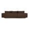 Whos Perfect Luca Fabric Corner Sofa in Brown Gray 10