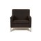 Zanotta Fabric Armchair in Dark Gray 7