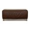 Leather Sofa and Stool in Brown from Koinor Volare, Set of 2 10