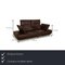 Leather Sofa and Stool in Brown from Koinor Volare, Set of 2 2