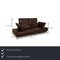 Leather Sofa and Stool in Brown from Koinor Volare, Set of 2, Image 2