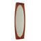 Vintage Wall Mirror in Plywood & Glass, Italy, 1960s 1