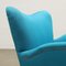 Vintage Fabric Armchair, 1950s, Image 4