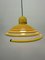 Vintage Yellow Spiral Hanging Lamp, 1970s 10