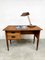 Lámpara de escritorio Dessin francesa vintage de latón y mármol, años 60, Imagen 4