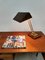 Lámpara de escritorio Dessin francesa vintage de latón y mármol, años 60, Imagen 5