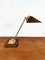 Vintage French Brass and Marble Dessin Desk Lamp, 1960s 2