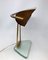 Mid-Century Modern Glass & Brass Table Lamp attributed to Pietro Chiesa, 1950s 9